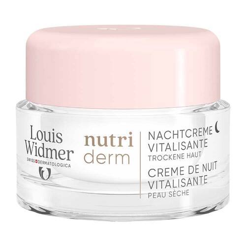 Widmer nutriderm Nachtcreme Vitalisante ohne P. - 1