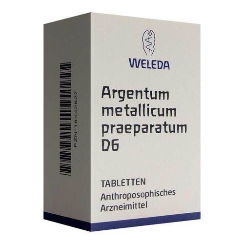 Argentum metallicum praeparatum D 6 Tabletten - 1