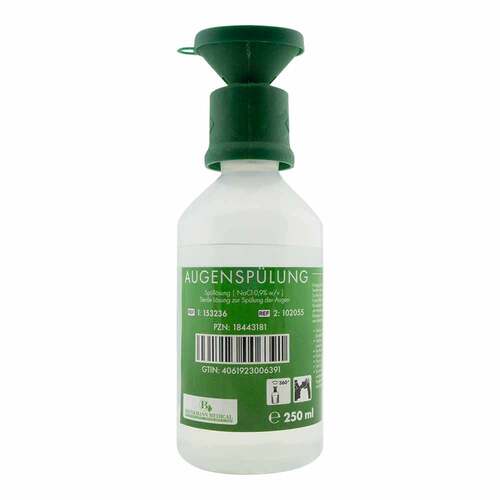 AUGENSP&Uuml;LFLASCHE Einmalgebrauch steril 250 ml - 1