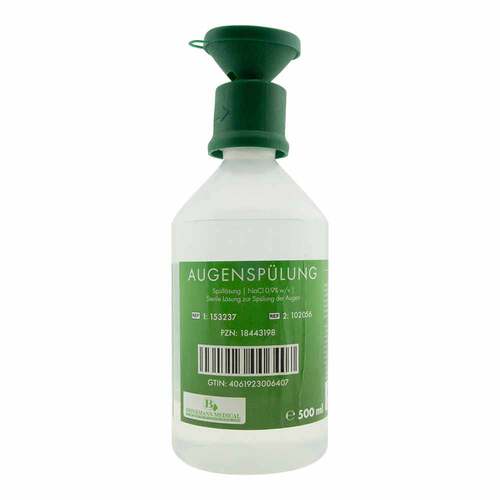 AUGENSP&Uuml;LFLASCHE Einmalgebrauch steril 500 ml - 1