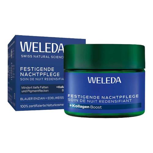 Weleda festigende Nachtpflege blauer Enzian&Edelw. - 1