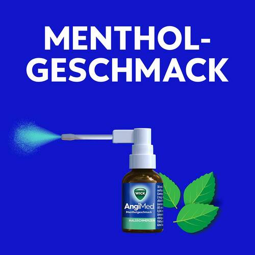 Wick Angimed Mentholgeschmack 2mg / ml + 0,5mg/ml Spr. - 4