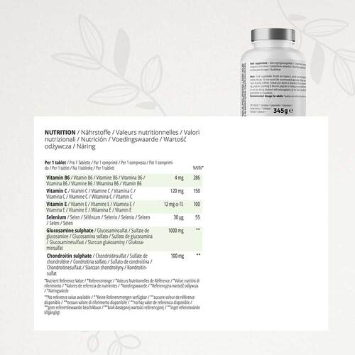 Cyb Knochen &amp; Knorpel Komplex Selen + Vit.B6+C Tabletten  - 2