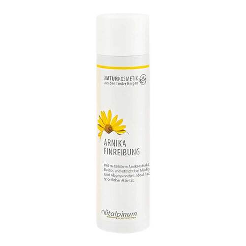 Arnika Einreibung Naturkosmetik Vitalpinum - 1