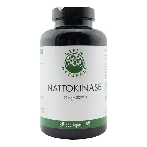 GREEN NATURALS Nattokinase 100 mg vegan Kapseln - 1