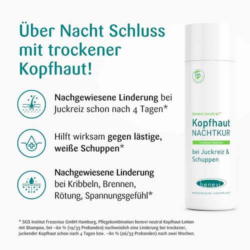 Benevi neutral Kopfhaut Nachtkur Lotion - 2