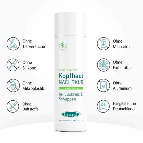 Benevi neutral Kopfhaut Nachtkur Lotion - 6