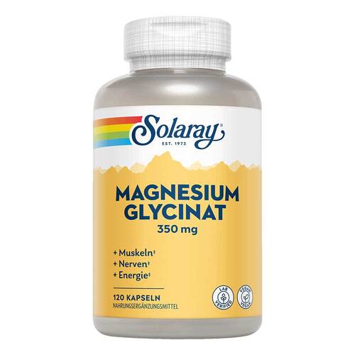 Magnesium Glycinat 350 Solaray Kapseln - 1