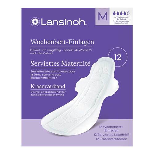 Lansinoh Wochenbett-Einlagen 2 + Wochen nach Geburt - 1