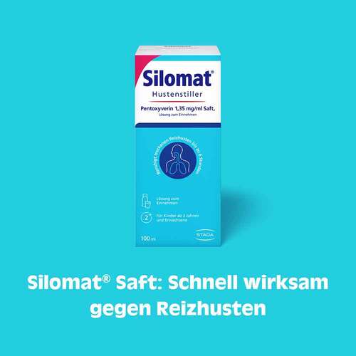 Silomat Hustenstiller Pentoxyverin 1,35 mg / ml Saft - 3