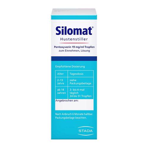 Silomat Hustenstiller Pentoxyverin 19 mg / ml Tei - 2