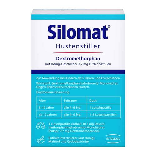 Silomat Hustenstiller Dmp mit Honig-Geschm.7,7mg Lup - 2