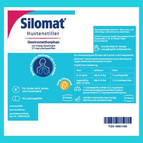 Silomat Hustenstiller Dmp mit Honig-Geschm.7,7mg Lup - 9