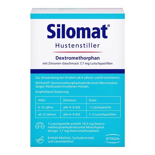 Silomat Hustenstiller Dmp Zitron.-Geschm.7,7mg Lup - 2