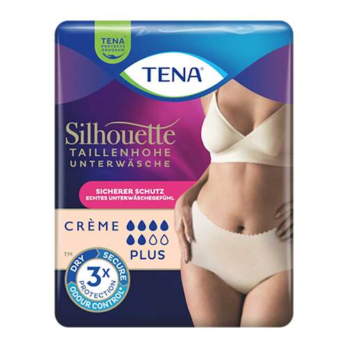 Tena Silhouette plus L creme Inkontinenz Pants - 1