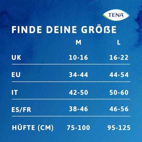 Tena Silhouette plus L creme Inkontinenz Pants - 7