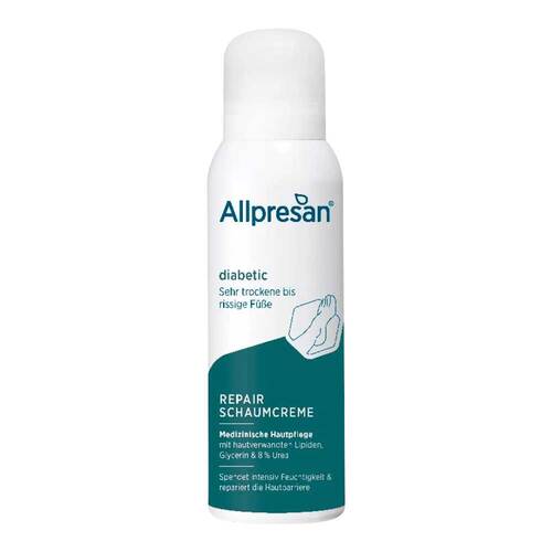 Allpresan diabetic Inten. + Repair mit Urea Schaum- Creme  - 1