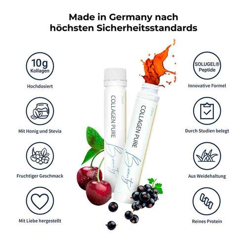 Collagen Pure Beauty 10g Kollagen hochdos.Gold Tra - 2