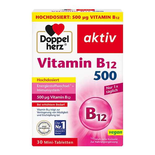 Doppelherz Vitamin B12 500 Tabletten - 1