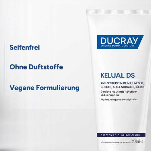 Ducray Kelual DS Anti-Schuppen Reinigungsgel - 5