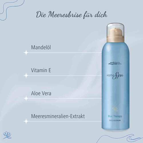 Home Spa Blue Therapy Duschschaum - 4