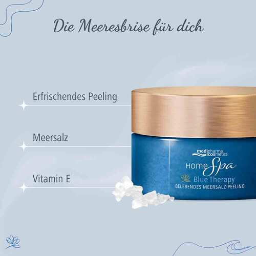 Home Spa Blue Therapy Meersalz-Peeling - 3