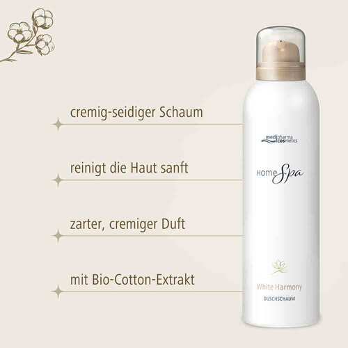 Home Spa White Harmony Duschschaum - 4