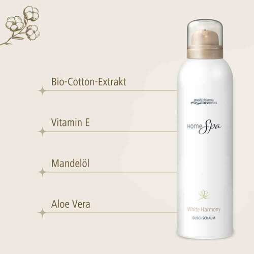 Home Spa White Harmony Duschschaum - 5