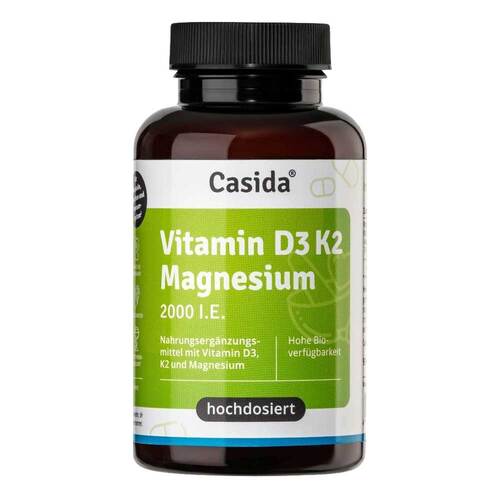 Vitamin D3 K2 Magnesium 2000 I.E. Kapseln - 1