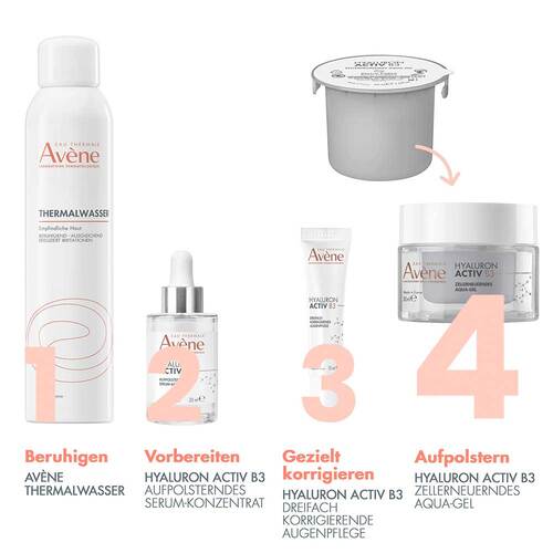 Avene Hyaluron Activ B3 zellern.Aqua-Gel Nachf&uuml;ll - 5