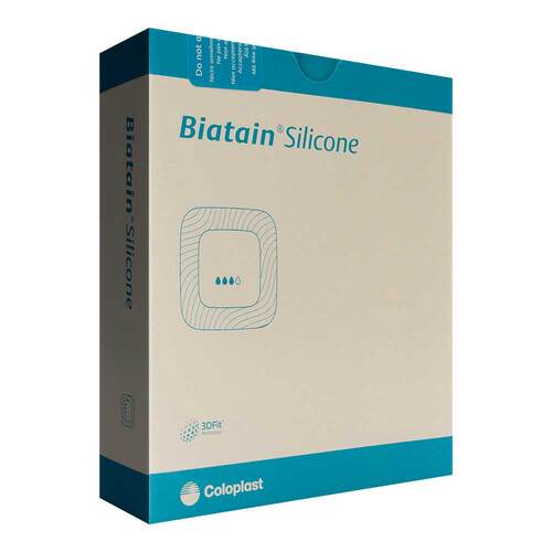 BIATAIN Silicone Schaumverband 12,5x12,5 cm - 1