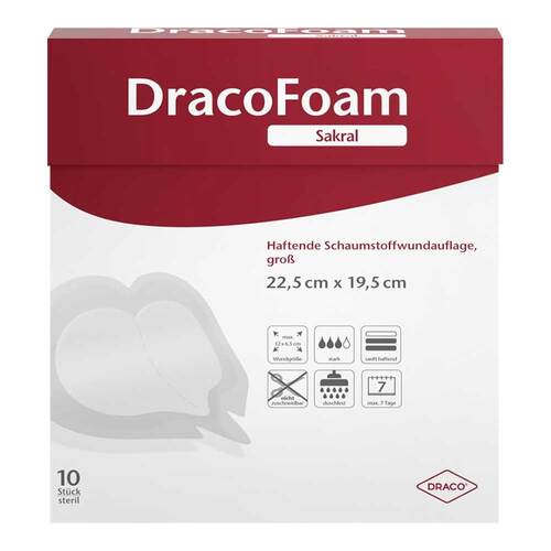 DRACOFOAM sakral gro&szlig; 19,5x22,5 cm haftend - 1