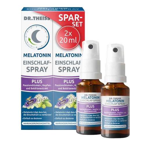 DR.THEISS Melatonin Einschlaf-Spray Plus Spar-Set - 1