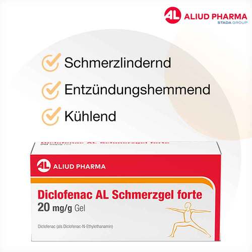 Diclofenac AL Schmerzgel forte 20 mg / g - 4