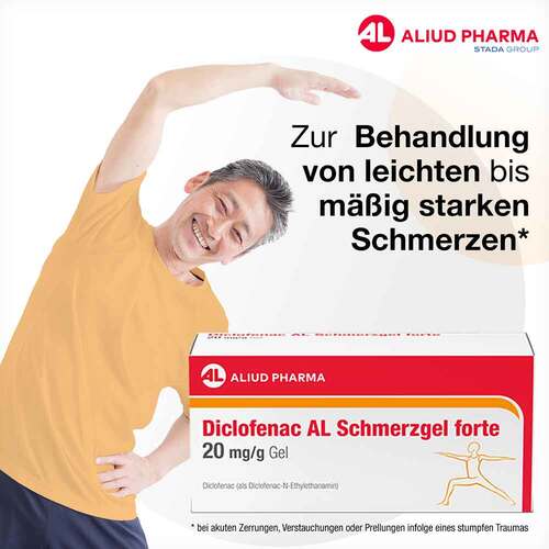 Diclofenac AL Schmerzgel forte 20 mg / g - 2