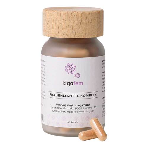 Tigofem Frauenmantel Komplex + Vit.B6+Gr&uuml;ntee Kapseln  - 1