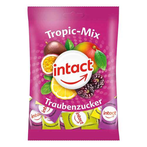 Intact Traubenzucker Beutel Tropic-Mix - 1