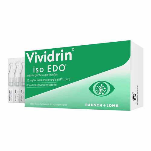 Vividrin iso Edo antiallergische Augentropfen - 1