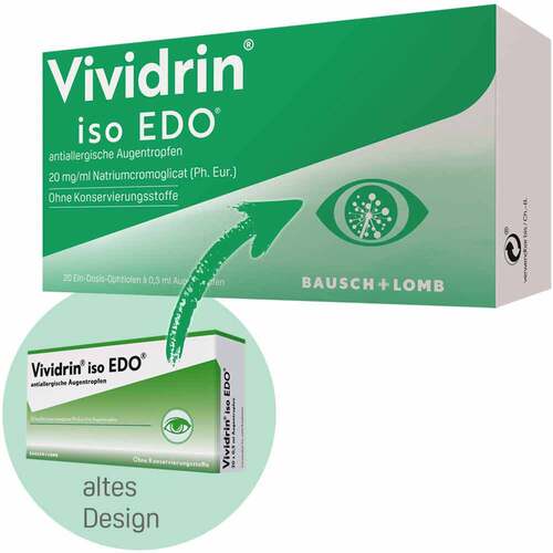 Vividrin iso Edo antiallergische Augentropfen - 3