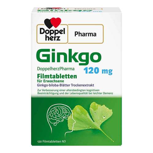 Ginkgo Doppelherzpharma 120 mg Filmtabletten - 1
