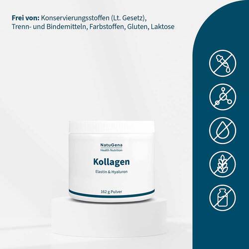 Kollagen + ELASTIN+Hyaluron+Vitamin C Pulver - 2