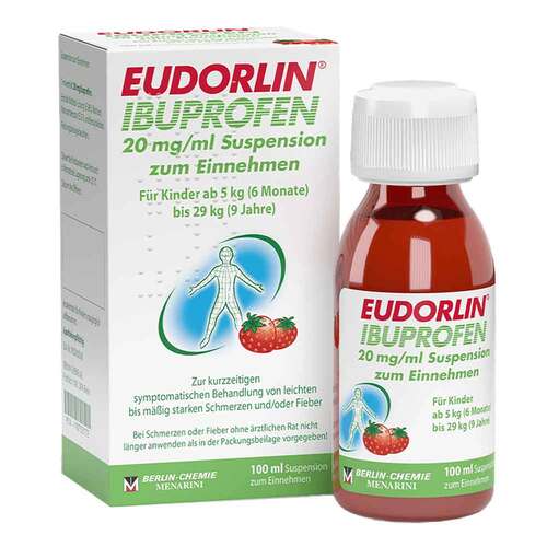 Eudorlin Ibuprofen 20 mg / ml Suspension zum Einnehmen - 1
