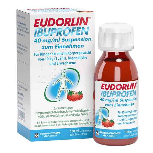 Eudorlin Ibuprofen 40 mg / ml Suspension zum Einnehmen - 1