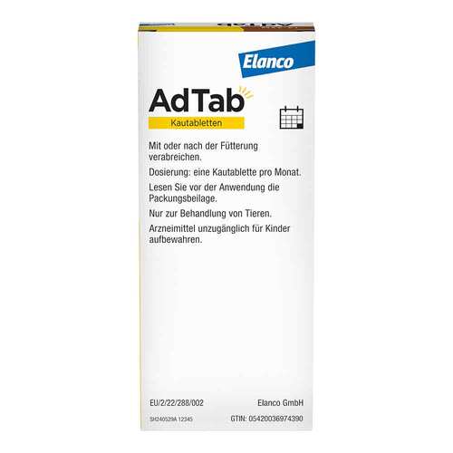 Adtab 56 mg Kautabletten f&uuml;r Hunde 1,3-2,5 kg - 2
