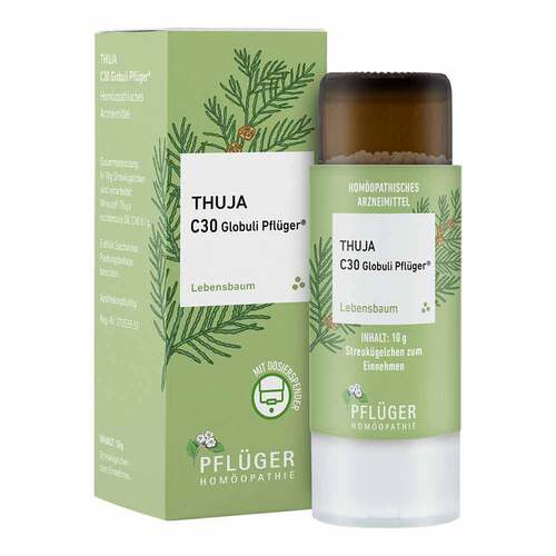 Thuja C 30 Globuli Pfl&uuml;ger Globulispender - 1