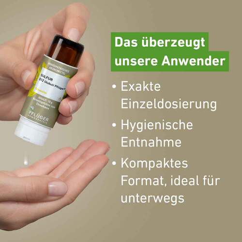 Sulfur C 30 Globuli Pfl&uuml;ger Globulispender - 4