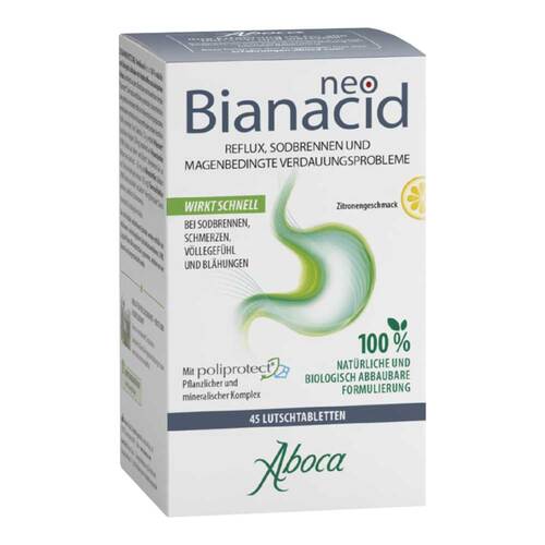 Neo Bianacid Lutschtabletten Zitronengeschmack - 1