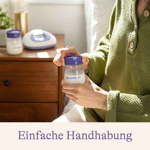LANSINOH Muttermilchflaschen 160 ml neue Fla.Form - 3