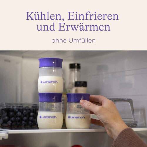 LANSINOH Muttermilchflaschen 160 ml neue Fla.Form - 4