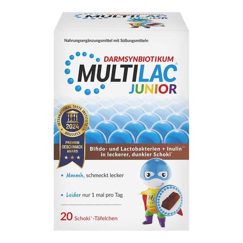 Multilac Darmsynbiotikum Junior T&auml;felchen - 1